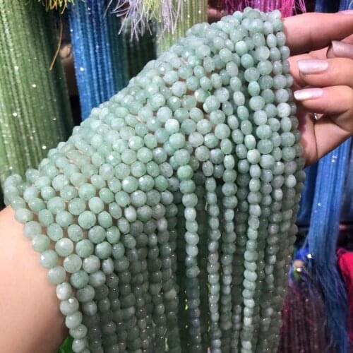 Natural Stone Beads Section Circular Punch Loose Beads For Jewelry Making DIY Necklace Bracelet Earrings Ring Anklet Accessory