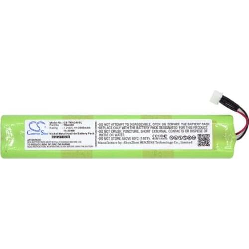 Cameron sino 2000mah battery for TDK Life On Record A34 Trek Max EU-BT00003000-B Speaker Battery
