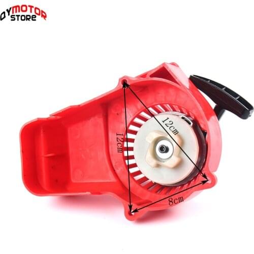 Plastic Minimoto Easy Recoil Pull Starter For 2 Stroke 47cc 49cc Engine Pocket Bike Mini Moto Dirt Bike Kids ATV Quad