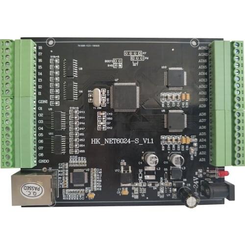 Ethernet Data Acquisition Card -16 Path 16 Bit Single Ended Synchronous Digital 8 Channel Isolated Input and Output