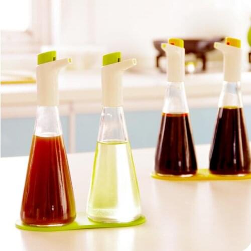 Leak-proof Oil Dispenser Pot Vinegar Soy Sauce Bottle Vinegar Seasoning Bottle 2 Pieces/Lot Glass Oil Sprayer