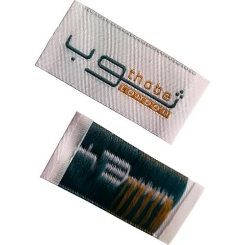 Customized Craft Garment Label Handmade Bags Sewing Tags For Clothing Kids Name Personalized Woven Label Customized Fabric Tags