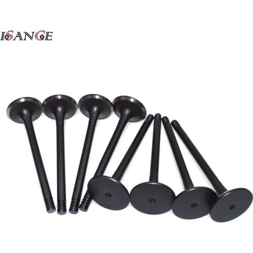 ISANCE 8pcs Engine Exhaust Valve For Daewoo Leganza Nubira Isuzu Amigo Suzuki Forenza Reno 2.0L 2.2L 1998 1999 2000 2001-2008