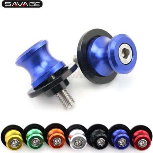 Swingarm Spools Slider For SUZUKI GSXR 125/150/600/750/1000 DL 650/1000 V-Strom GSX-R GSXR150 GSXR125 Motorcycle Stand Screw M8