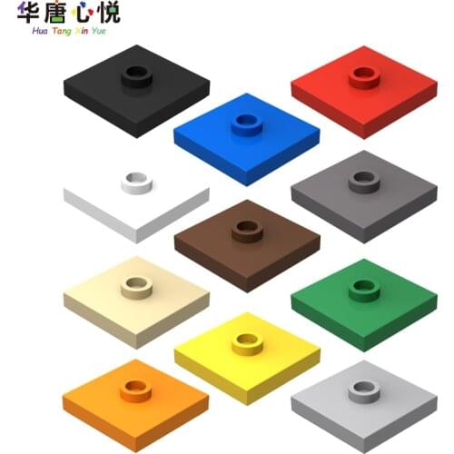 20PCS/Set MOC 87580 2x2 Plate 1 Knob Bricks Assembles Accessories Parts Building Blocks Toys for Children Kids Gifts