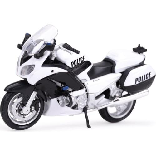 Maisto 1:18 YAMAHA FJR 1300A Police Die Cast Vehicles Collectible Motorcycle Model Toys