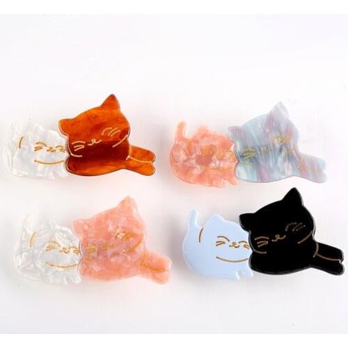 Cute cat hairclips hairpins barrettes hair clips headwear hair accessories
