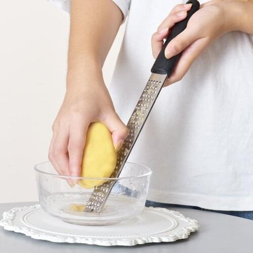 New Stainless Lemon Cheese Vegetable Zester Grater Peeler Slicer Kitchen Tool Gadgets Fruit Vegetable Chopper