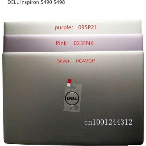 New Original For DELL inspiron 5490 5498 LCD Rear Top Lid Back Cover Metal 0C4VGP 023FNK 095P21