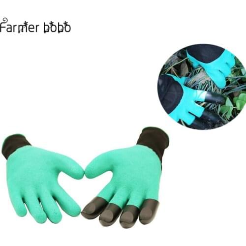 Garden Gloves With Fingertips Claws Quick Easy to Dig and Plant Safe for Rose Pruning Gloves Mittens Digging Gloves