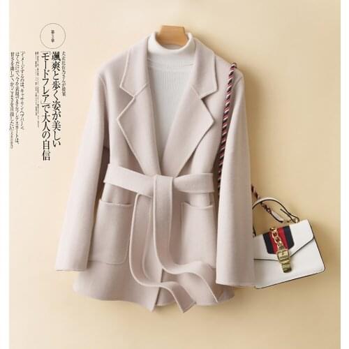 YUANYUANJYCO Womens Camel Coats