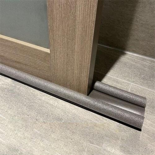 Under Door Draft Guard Stopper Sound Proof Reduce Noise Door Bottom Sealing Weather Strip Weatherstrip Guard Wind Dust