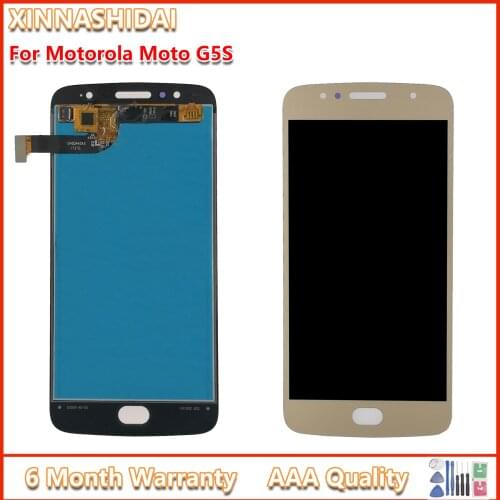 5.2" LCD Display For Motorola Moto G5S XT1791 XT1792 XT1794 XT1795 XT1797 LCD Display Touch Screen Digitizer Sensor