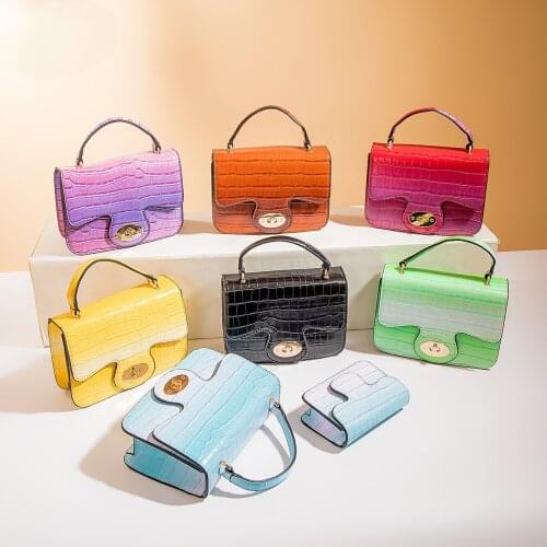 2021 New Retro Lattice Lock Bag Womens Chain One Shoulder Messenger Mother Piece Handbag Luxury Handbags Women Bags Designer