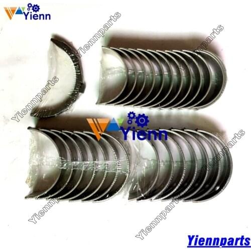 6BD1 6BD1T D500 Crankshaft Main Bearing And Connecting Rod Bearing For SUMITOMO 200/280 EXCAVATOR Diesel Engine Repair Parts