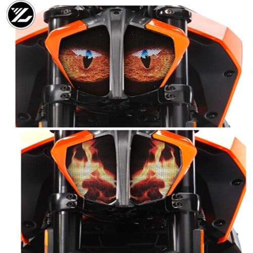 For KTM DUKE 390 DUKE790 2017 2018 2019 Motorcycle accessories headlight protection sticker headlights eye body sticker