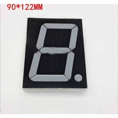 Free Ship brand new 10pc Common anode 4inch digital tube 1 bit digital tube display Red digital led tube Factory direct