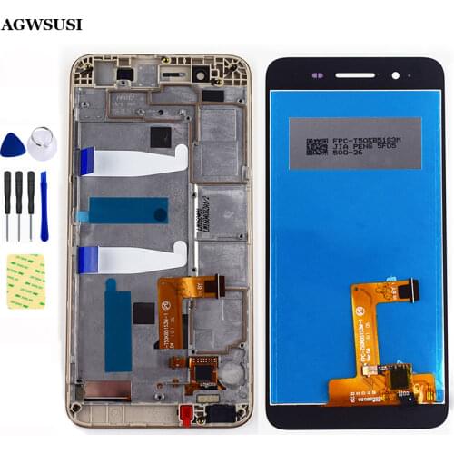For Huawei Enjoy 5S GR3 TAG-L01 / L03 / L13 / L22 / L23 Touch Screen Digitizer Sensor Glass + LCD Display Panel Module Assembly