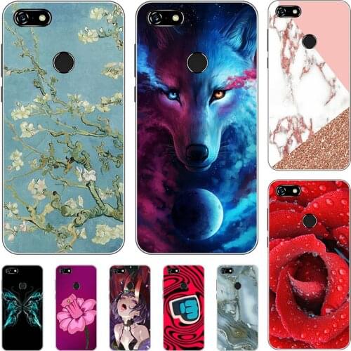 For Lenovo A5 Silicone Anti-knock Phone Case For Lenovo A5 L18011 5.45 inch Soft TPU Back cover Cases Fundas Capa Coque