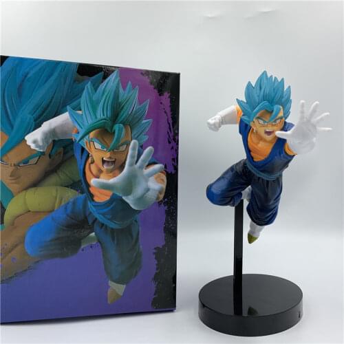 Japanese Anime Figure Strongest Dark Blue Ver. PVC Action Figure Punching Collect 18cm