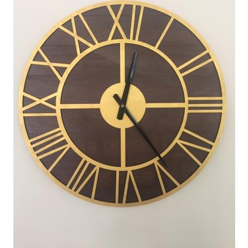Goodtime Brown Decorative Wall Clock 50 Cm