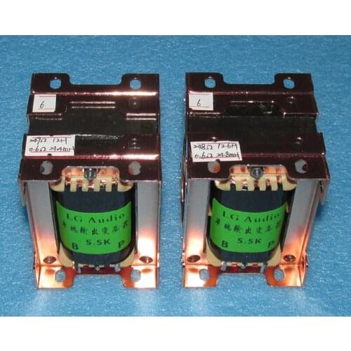 WE iron core long magnetic circuit low internal resistance 5.5K / 4Ω8Ω single-ended Class A tube amplifier output transformer