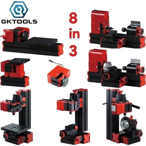 Z8003 8 in 3 Kit, DIY 24W Basic Mini lathe kit,24W 20,000r/min, Standardized children education,BEST Gift