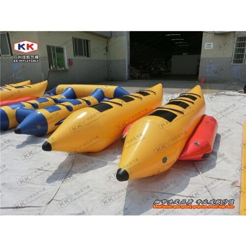 0.9mm PVC Inflatable Banana Boat Double Tube Water Towed Ski