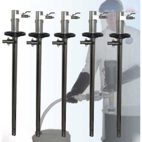 Air Operated Stainless Steel 304 Drum Barrel Oil Fluid Transfer Piston Pump