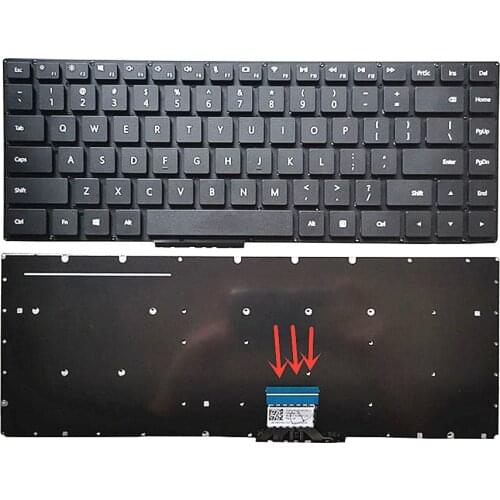 Laptop/notebook US Backlight Keyboard for Huawei MateBook MRC-W50 W60 PL-W19 PL-W09 PL-W29