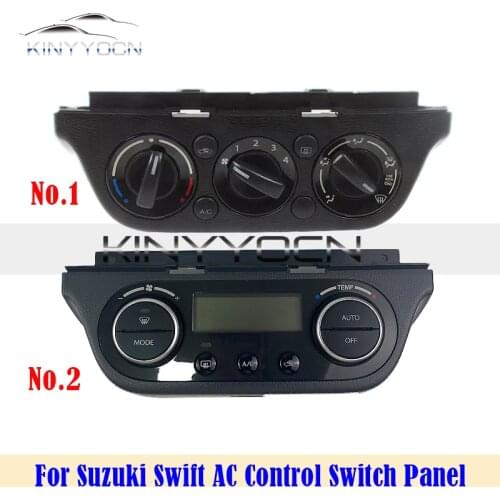 For Suzuki Swift Air Conditioner Control Switch Panel AC Warm Air Heater Knob Air-Condition