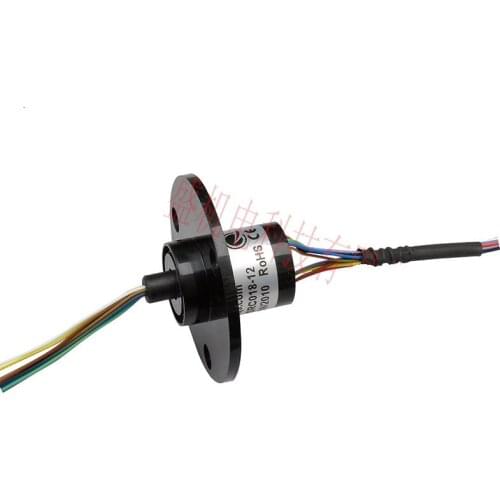 SRC018 Series Conductive Slip Ring Has 4 Channel Collector Ring Connectors