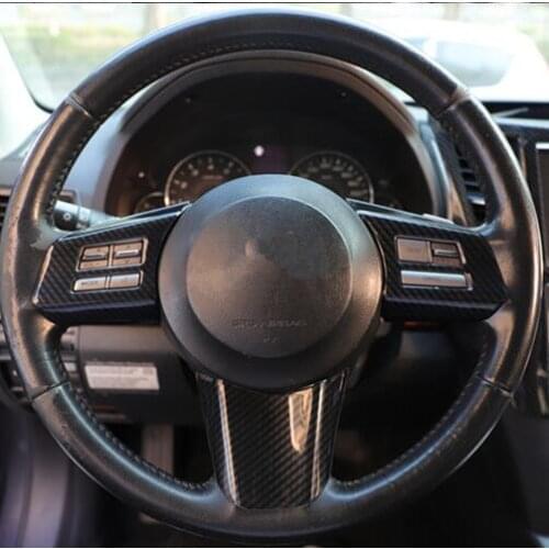 Carbon Fibre Window Gear Door Handle Air Outlet Moulding Decorated Frame For Subaru Outback Legacy 2010 11 12 13 14 CAA374