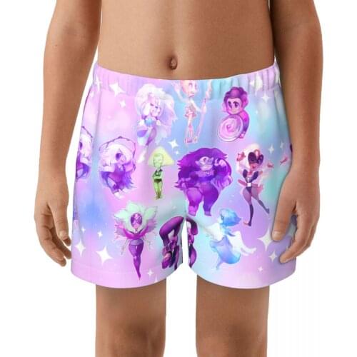 Steven Universe boys Brand Swimming Briefs Low Waist Swimwear drop With Push-up Pad Shorts Trunks Boxers Summer kids Swim