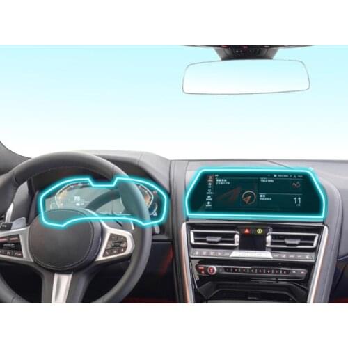High Quality Car TPU Instrument Panel Dash Board Screen Guard Navigation LCD Cover Sticker Film For BMW 8 Series 840I 2019 2020