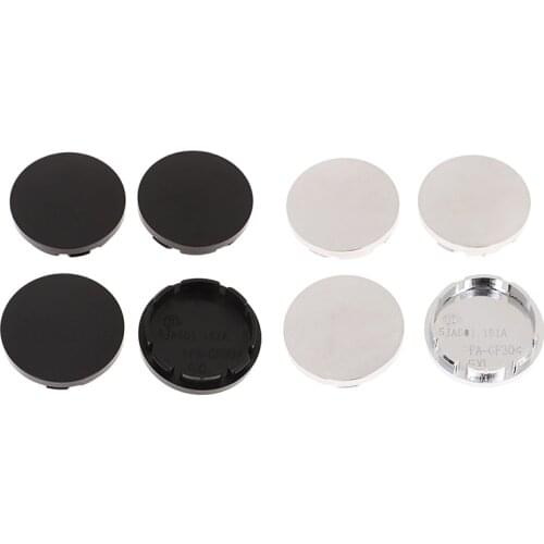 4pcs 56mm Car Wheel Center Hub Caps Universal ABS Vehicle Tyre Tire Rim Cover