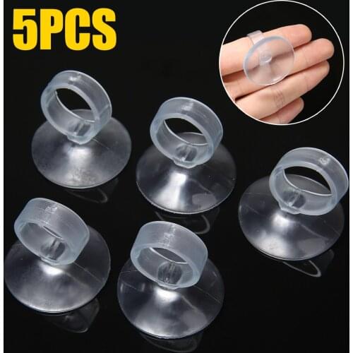 5pcs Aquarium Suction Cups Clip Holder Aquarium Fish Tank Pump Airline Tube Holder For Aquarium Supplies