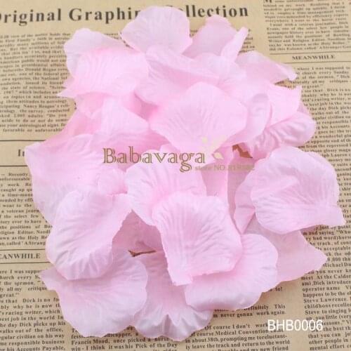 Babypink Silk Rose Petal Flower Confetti Engagement Celebration Wedding Decoration