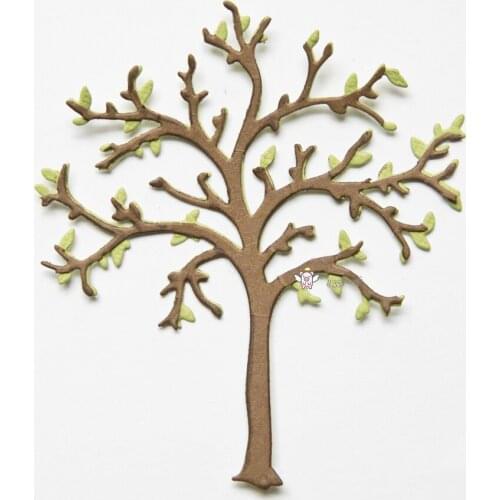 Flower tree decoration Metal Cutting Dies Stencils DIY Scrapbooking Paper/photo Cards Embossing Dies