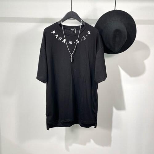 Owen Seak Men T Shirt Mens Clothing Hip Hop Tops Tees Summer High Street Women Solid Streetwear T Shirt