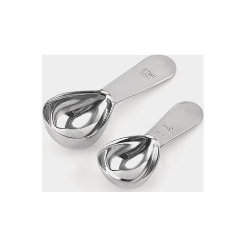 Coffee Spoon,304 stainless steel spoon with scale,Measure spoon milk powder spoon seasoning spoon measure spoon