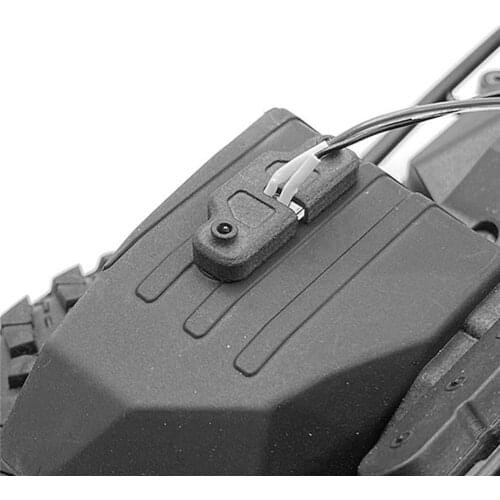 Wheel Light Cover LED Light with Cover for AXIAL SCX10 III Jeep Wrangler RC Crawler Car Upgrade Parts