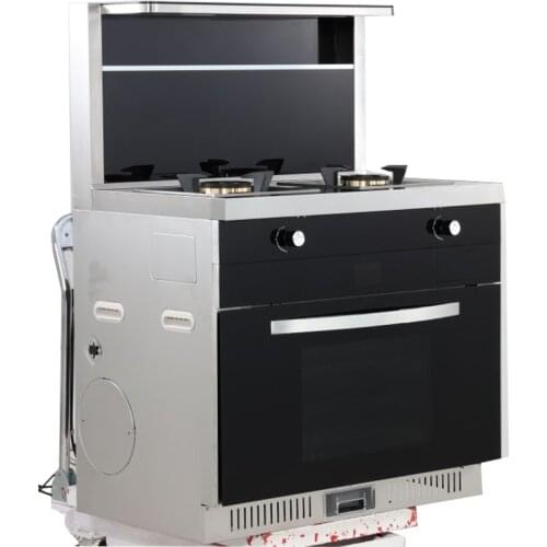 Multifunctional liquefied gas steam oven integrated stove integrated stove home steam oven stainless steel range hood stove