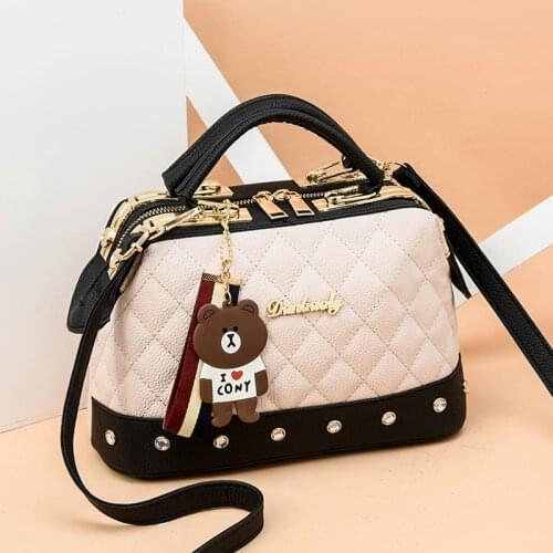 Autumn And Winter Trend Handbag New Single Shoulder Diagonal Package Crossbody Bag Fogang 25X13X16cm