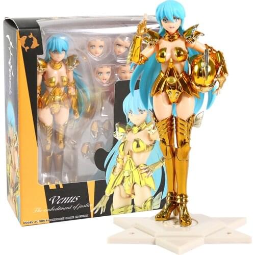 Great Toys Saint Seiya Myth Cloth EX Holy Contract Female Pisces Venus Knights of the Zodiac Action Figure Model