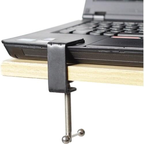 Aluminum Alloy Replacement C-Clamp Desk Light Clamp Mount Holder Cantilever Bracket for Desktop Table Lamp Microphone stand base