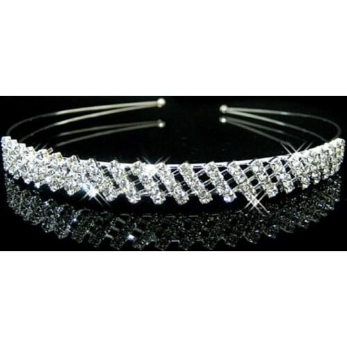 Wedding Tiaras and Crowns Bridal Party Homecoming Crystal Tiara Headband Prince Crown Hair accessories