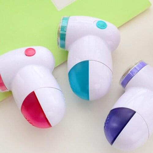 Electric Lint Remover Fabric Shaver Hair Remover Portable Mini Battery Operated Sweater Pilling Trimmer for Clothes Furniture U2