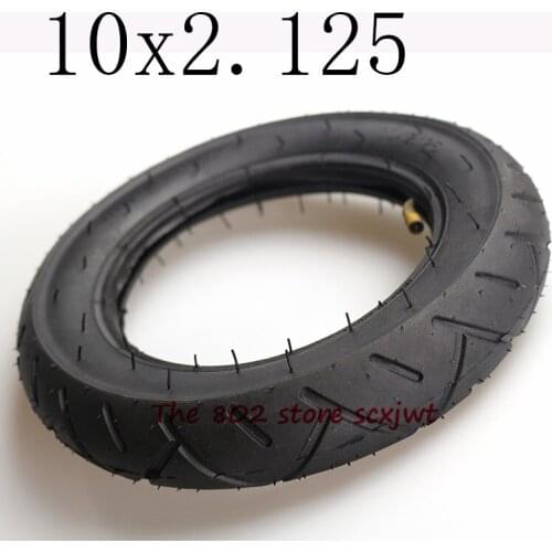High quality10x2.125 Tire inner tube 10x2 10*2.125 inner and outer tyre for self balancing electric scooter self Smart Balance