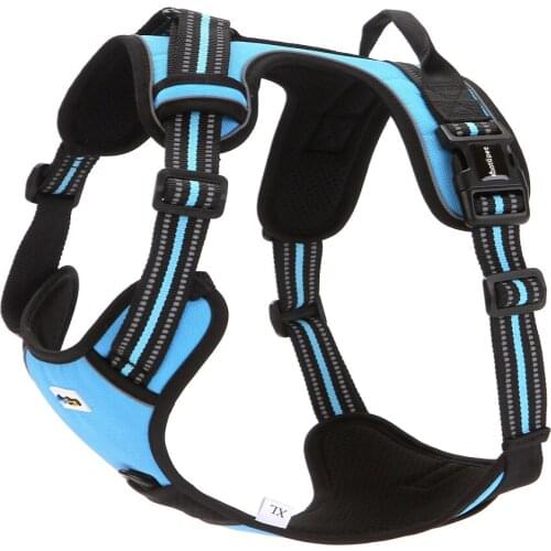 3D Style Dog Harness Husky Harness High Intensity Harness with Adjustable Refective Belt Kaatapet Brand Puppy Dog Harness